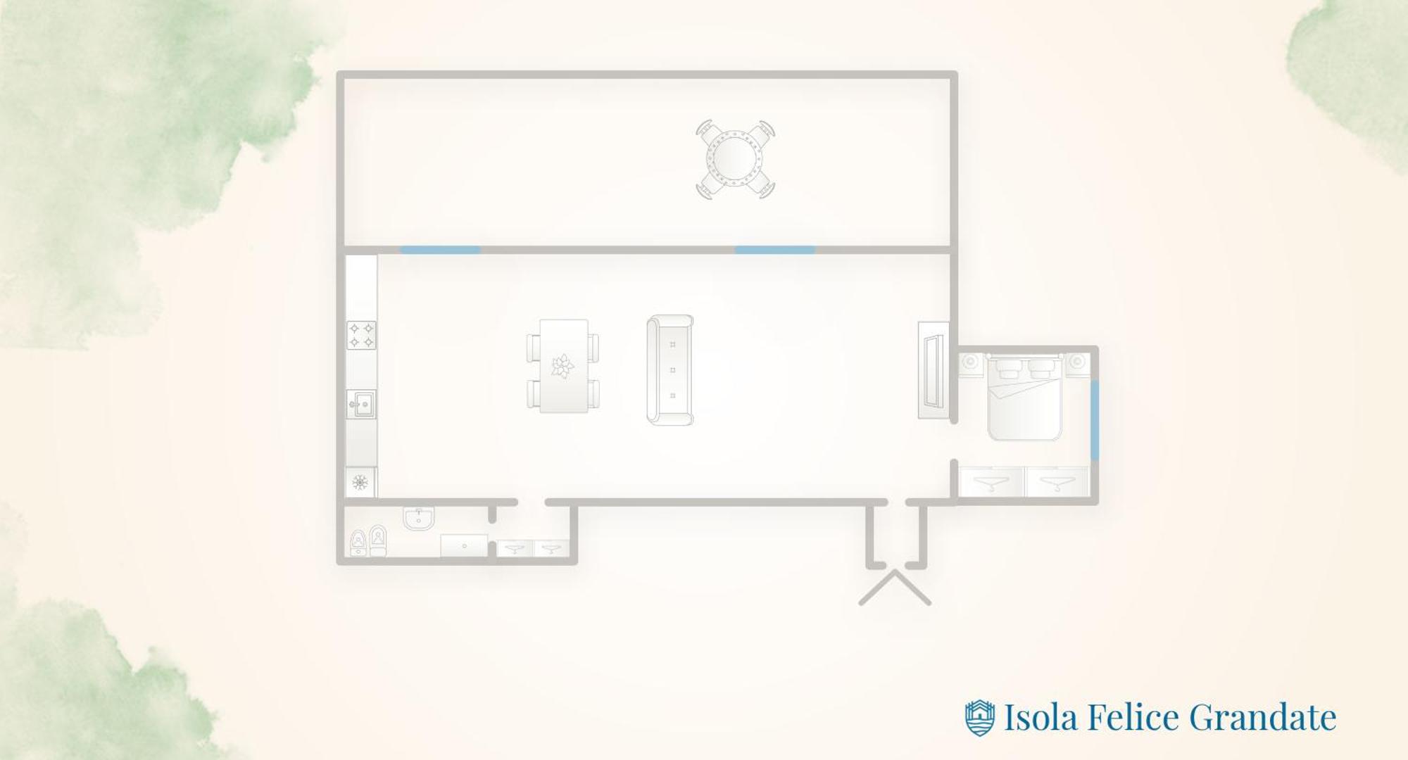 Isola Felice Grandate By Rent All Como Exterior foto